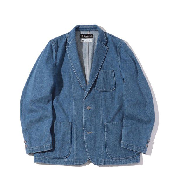 SHIPS「Southwick: Gate Label デニム イージー ブレザー」|テーラードジャケット|