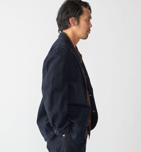 SHIPS「Southwick: Gate Label デニム イージー ブレザー」|テーラードジャケット|