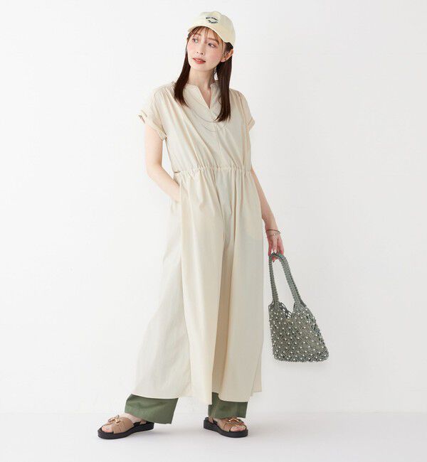 SHIPS Colors 「SHIPS Colors:〈接触冷感・UVカット・撥水〉マルチファンクション ワンピース◇」|ワンピース|