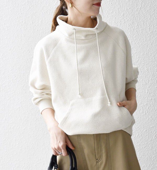 SHIPS any「SHIPS any:〈洗濯機可能〉フリース ライク ハイネック プルオーバー」|Tシャツ・カットソー|