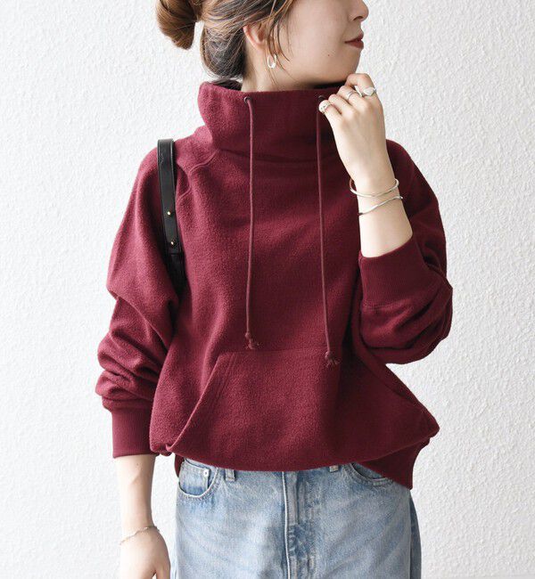 SHIPS any「SHIPS any:〈洗濯機可能〉フリース ライク ハイネック プルオーバー」|Tシャツ・カットソー|