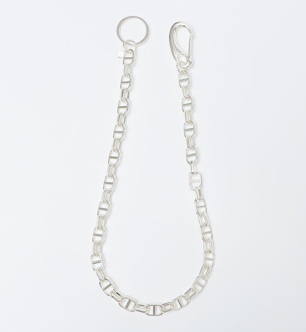 SHIPS「【WEB限定】SHIPS: シルバーコーティング ウォレット チェーン」|チャーム・キーホルダー|