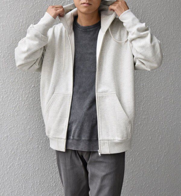 SHIPS any「SHIPS any: ヴィンテージライク 裏起毛 スウェット ジップ パーカー◇」|パーカー|