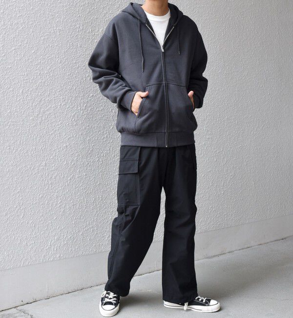 SHIPS any「SHIPS any: ヴィンテージライク 裏起毛 スウェット ジップ パーカー◇」|パーカー|