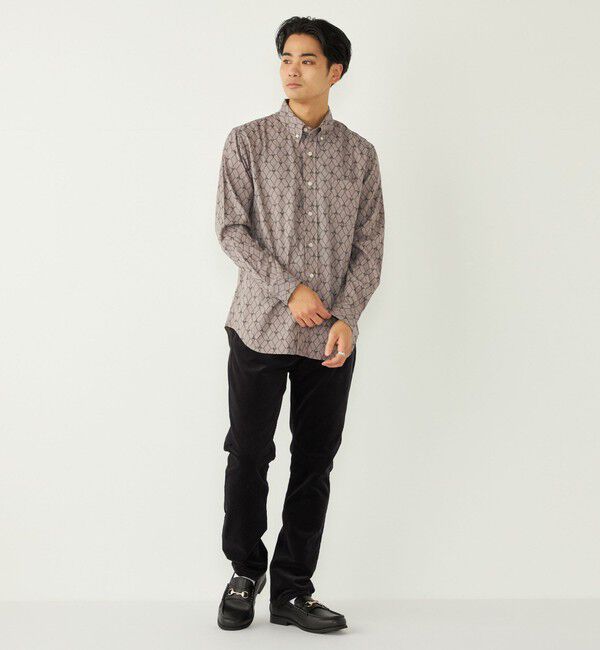 SHIPS Colors 「SHIPS Colors:プリント 総柄 ネルシャツ」|シャツ・ブラウス|