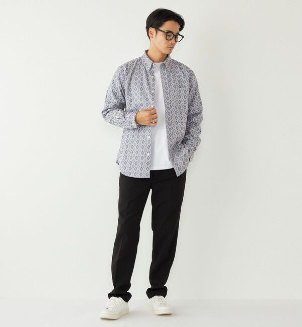 SHIPS Colors 「SHIPS Colors:プリント 総柄 ネルシャツ」|シャツ・ブラウス|