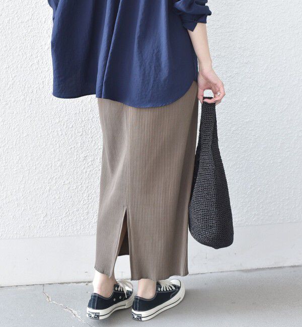 SHIPS Colors 「《予約》SHIPS Colors:メタリック コード トートバッグ◆」|かごバッグ|