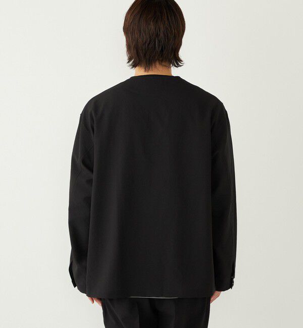 SHIPS Colors 「《予約》SHIPS Colors:〈吸水速乾・洗濯機可能〉ドライ ワッシャー シャツ カーディガン◆」|カーディガン|