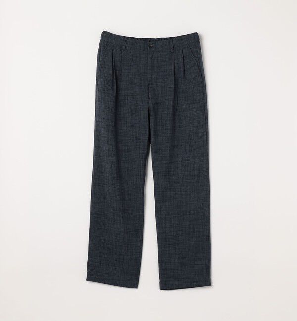 SHIPS any「SHIPS any:〈洗濯機可能〉FUTURE LINEN CANVAS リネンライク セミワイド パンツ◆」|その他|