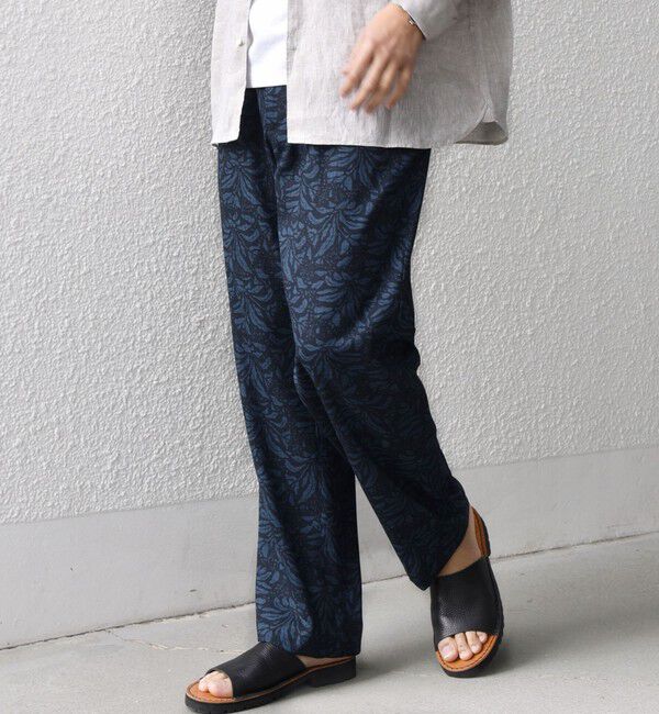 SHIPS any「SHIPS any:〈洗濯機可能〉FUTURE LINEN CANVAS リネンライク セミワイド パンツ◆」|その他|