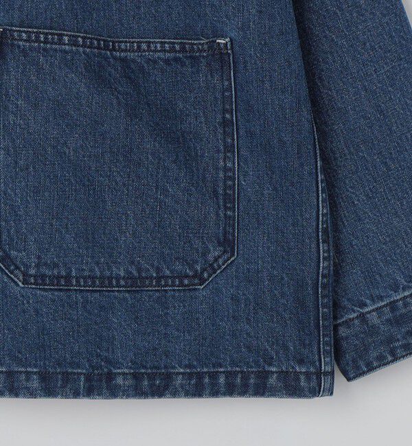 SHIPS「SHIPS: AUTHENTIC デニム カバーオール」|ブルゾン・スタジャン|