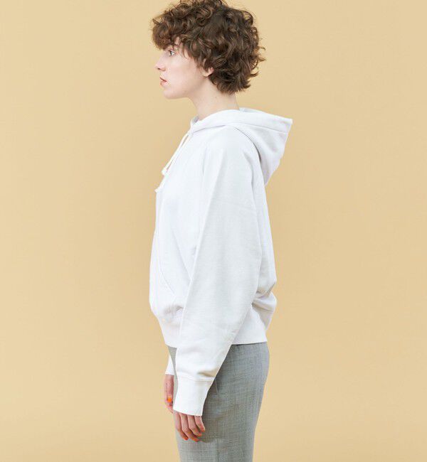 GALERIE VIE「スビンコットンジャージー フーデッドプルオーバー」|パーカー|