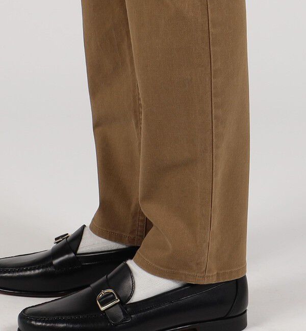 TOMORROWLAND MENS「サージストレッチ 5ポケットストレートパンツ」|チノ|