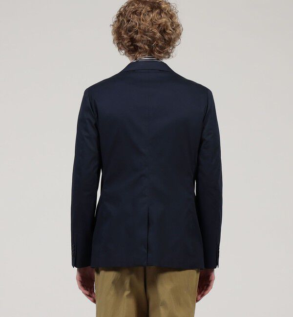 TOMORROWLAND MENS「コットンポリエステル シングルブレステッド2Bジャケット」|テーラードジャケット|