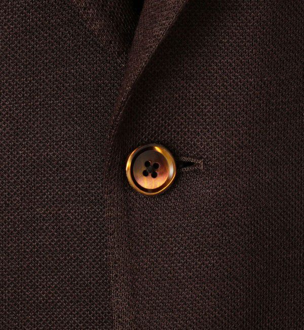 TOMORROWLAND MENS「ラミーメッシュ シングルブレステッド3Bジャケット」|テーラードジャケット|