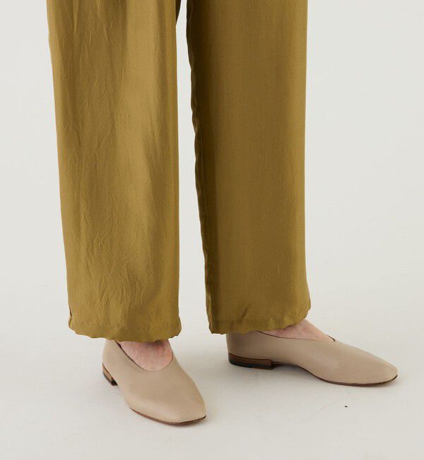 GALERIE VIE「シルクハブタエ トラックイージーパンツ」|その他|