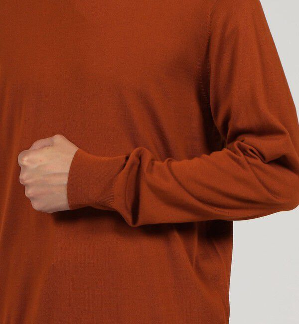 TOMORROWLAND MENS「TOMORROWLAND tricot スーパーファインメリノウール クルーネックプルオーバー」|ニット・セーター|