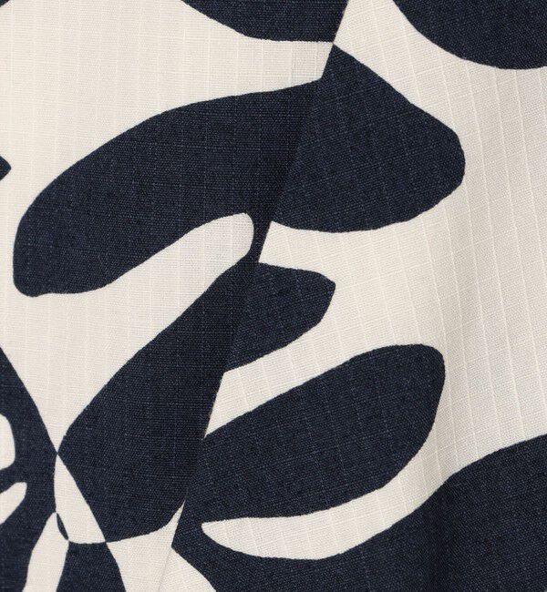 MACPHEE「ボタニカルプリント アシンメトリータックスカート」|スカート|