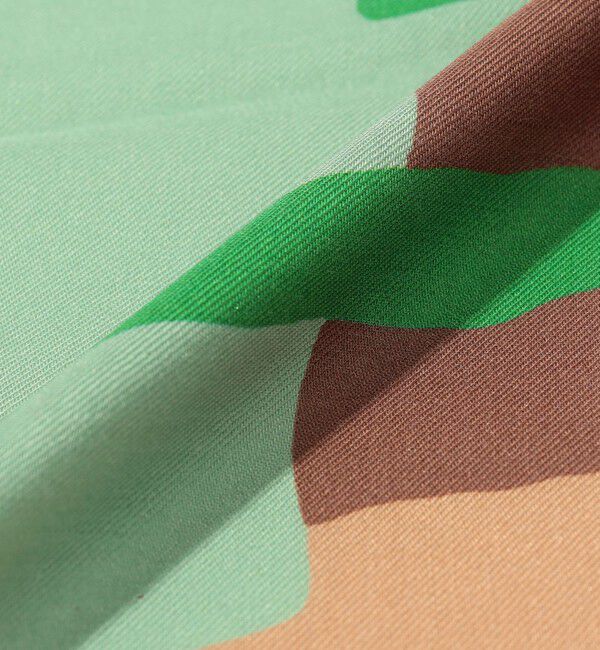 TOMORROWLAND GOODS「LE LYS ウールシルク プリントスカーフ」|バンダナ・スカーフ|