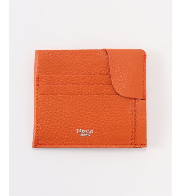  「【blancle/ ブランクレ】S.LETHER Smart wallet」|財布|オレンジ