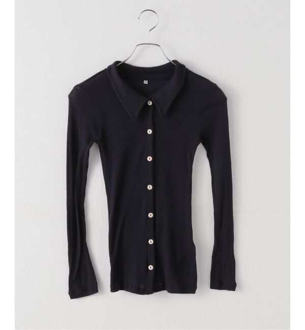 EMILYWEEK「【BASERANGE/ベースレンジ】COSME SHIRT / TTCOS-WR-WI25」|シャツ・ブラウス|ネイビー