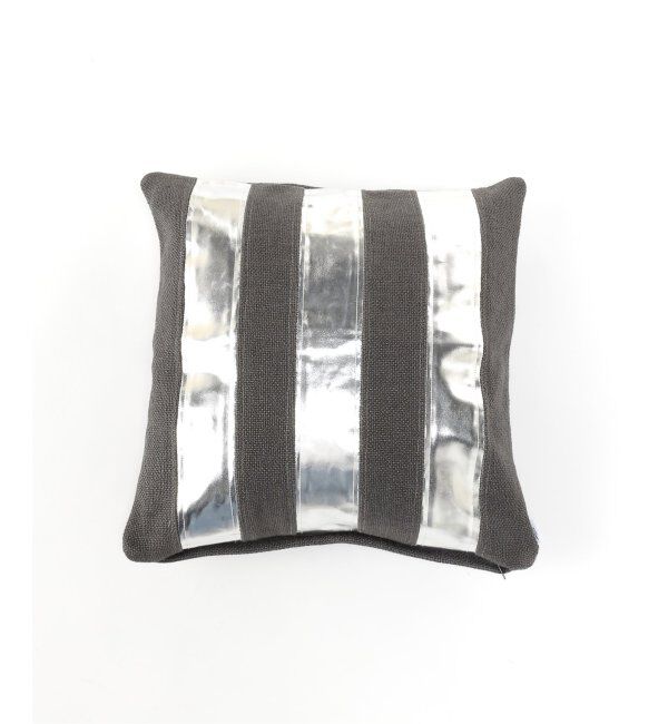 journal standard Furniture「METALLIC STRIPE CUSHION　クッションカバー 45cm」|クッション・クッションカバー|