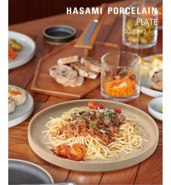 ACME「【HASAMI PORCELAIN/ハサミポーセリン】PLATE 25.5cm」|食器・キッチングッズ|ベージュ