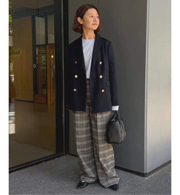SLOBE IENA「TRダブルブレストジャケット」|テーラードジャケット|