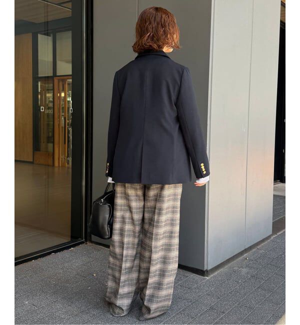 SLOBE IENA「TRダブルブレストジャケット」|テーラードジャケット|