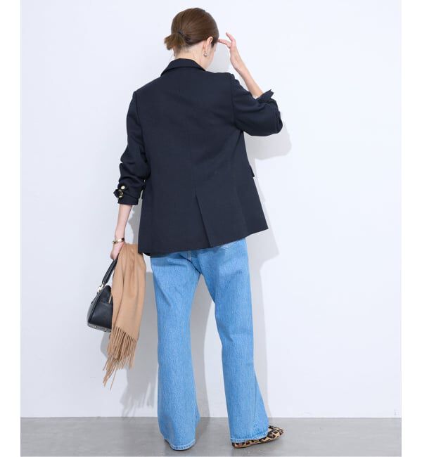 SLOBE IENA「TRダブルブレストジャケット」|テーラードジャケット|