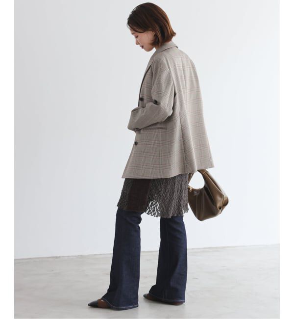 SLOBE IENA「TRダブルブレストジャケット」|テーラードジャケット|