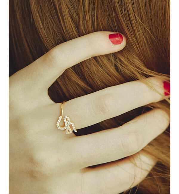 SLOBE IENA「《WEB限定サイズあり》ODUL/オジュール SLOBE別注 サークルリング」|リング|