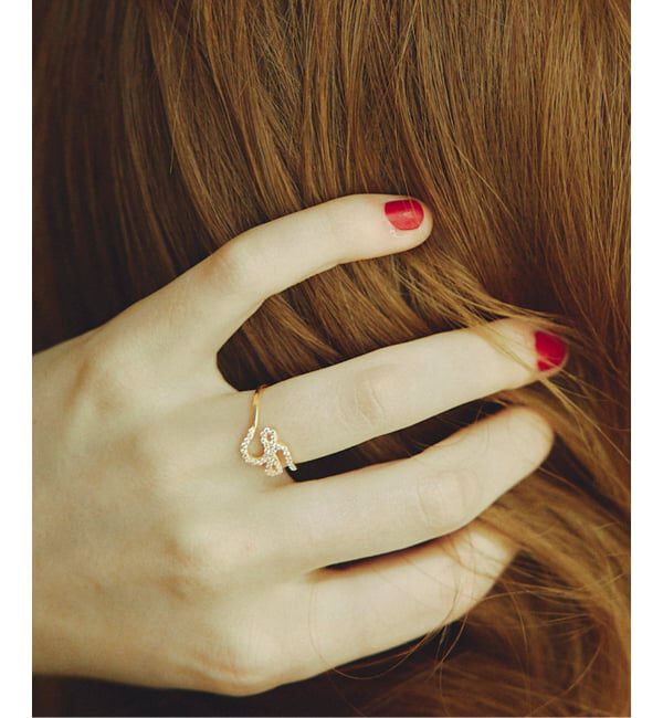 SLOBE IENA「《WEB限定サイズあり》ODUL/オジュール SLOBE別注 サークルリング」|リング|