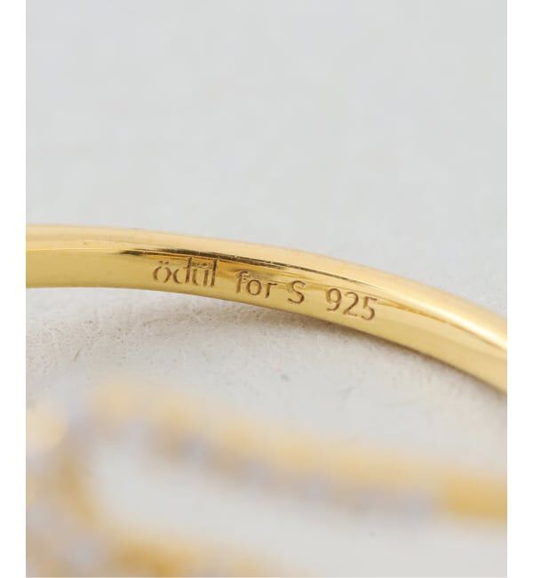 SLOBE IENA「《WEB限定サイズあり》ODUL/オジュール SLOBE別注 サークルリング」|リング|