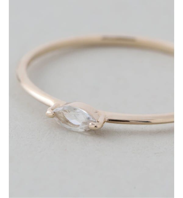 SLOBE IENA「《WEB限定サイズあり》SLOBE 粒リング K10」|リング|