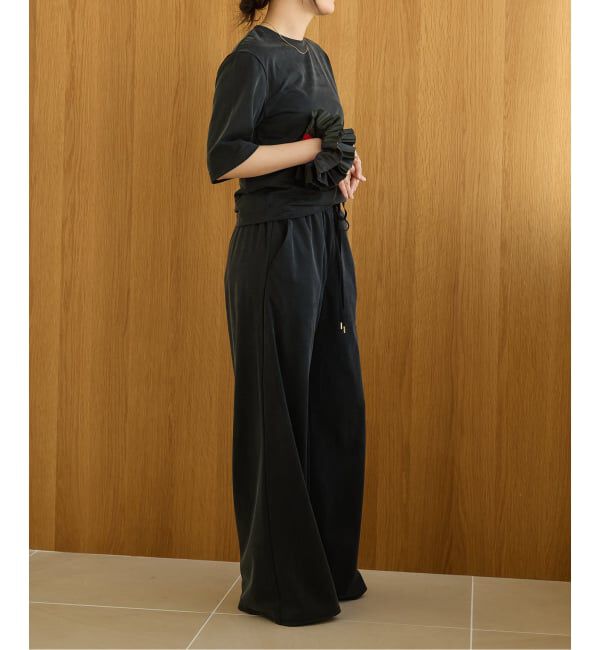 IENA LA BOUCLE「《予約》IENA LA BOUCLE Cupra mix イージーパンツ」|その他|