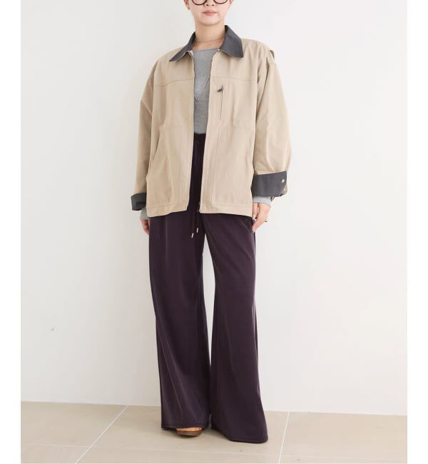 IENA LA BOUCLE「《予約》IENA LA BOUCLE Cupra mix イージーパンツ」|その他|