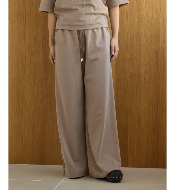 IENA LA BOUCLE「《予約》IENA LA BOUCLE Cupra mix イージーパンツ」|その他|