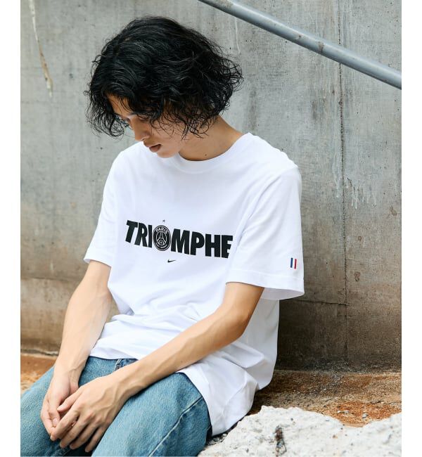 Paris Saint-Germain「【NIKE / ナイキ】PSG T-shirts Nike Men UCL A22717- 100」|Tシャツ・カットソー|ホワイト