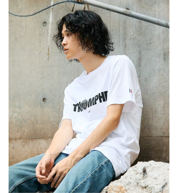 Paris Saint-Germain「【NIKE / ナイキ】PSG T-shirts Nike Men UCL A22717- 100」|Tシャツ・カットソー|