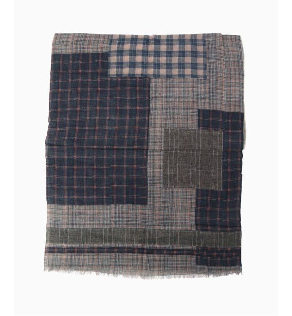 417 EDIFICE「SK OVERSEAS エス.ケーオーバーシーズ プリントスカーフ」|バンダナ・スカーフ|