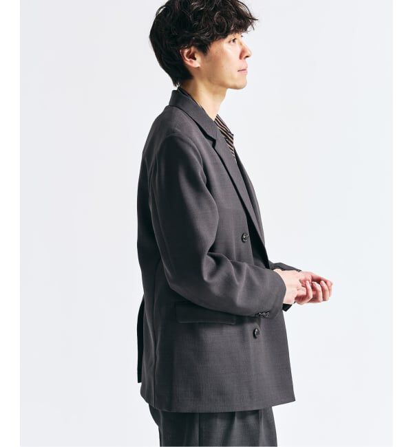 417 EDIFICE「【EVALET / エバレット】メッシュWジャケット "セットアップ着用可能"」|テーラードジャケット|