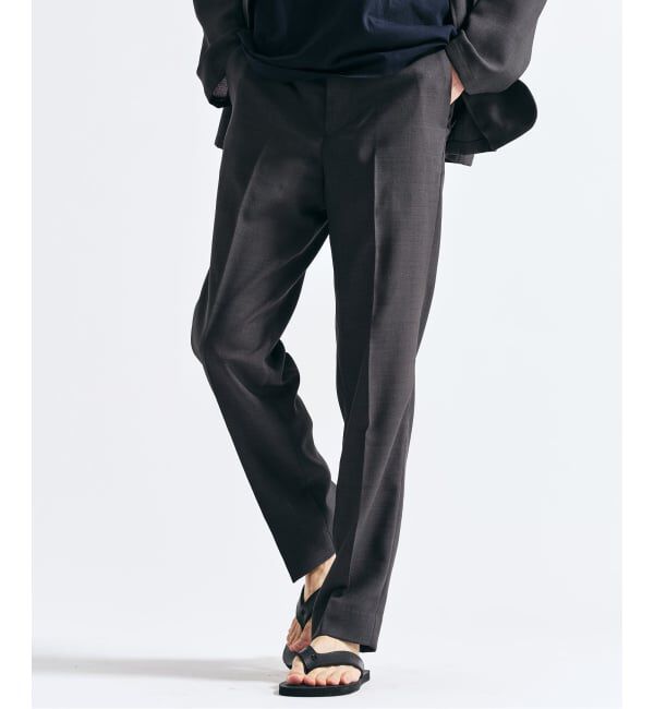 417 EDIFICE「【EVALET / エバレット】 メッシュスリムパンツ　"セットアップ着用可能"」|スラックス|