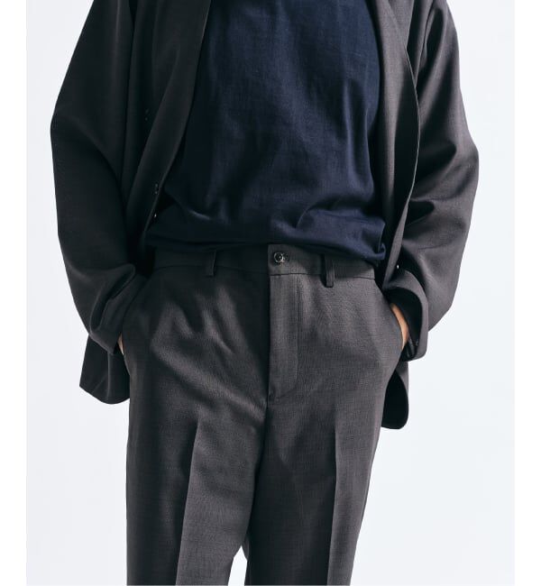 417 EDIFICE「【EVALET / エバレット】 メッシュスリムパンツ　"セットアップ着用可能"」|スラックス|