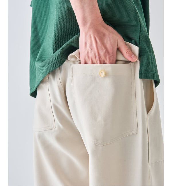EDIFICE「《予約》サイド アジャスト ベイカー パンツ」|スラックス|
