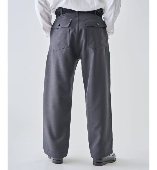 EDIFICE「《予約》サイド アジャスト ベイカー パンツ」|スラックス|