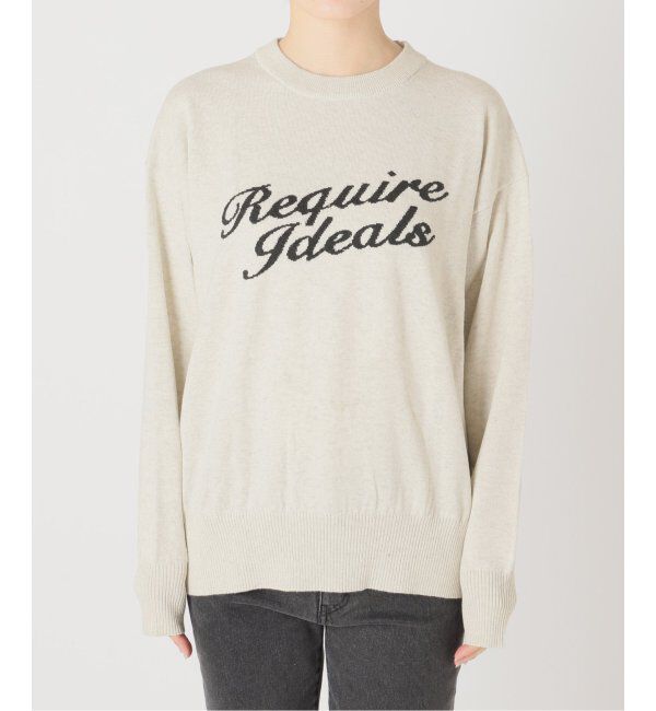 JOURNAL STANDARD relume「《追加2》コットンカシミヤロゴニット」|ニット・セーター|