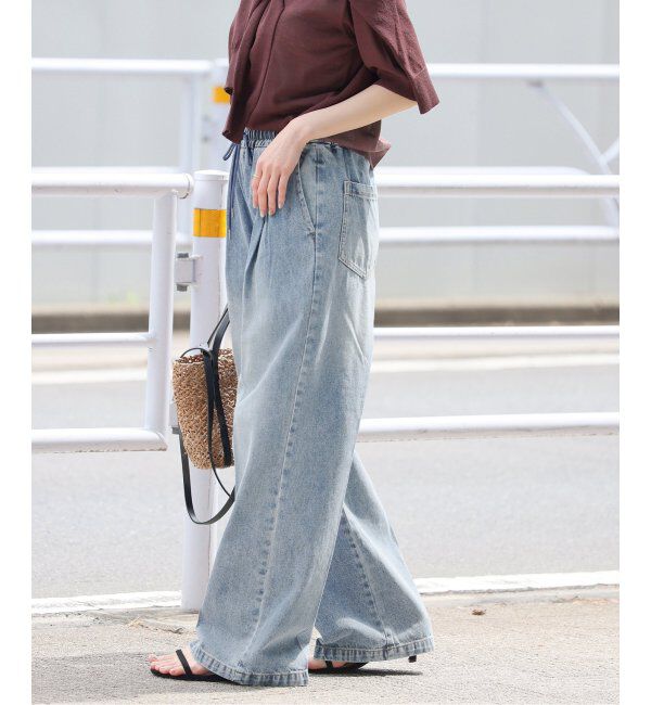 JOURNAL STANDARD relume「《追加》C/Rデニムワイドイージー」|デニム|