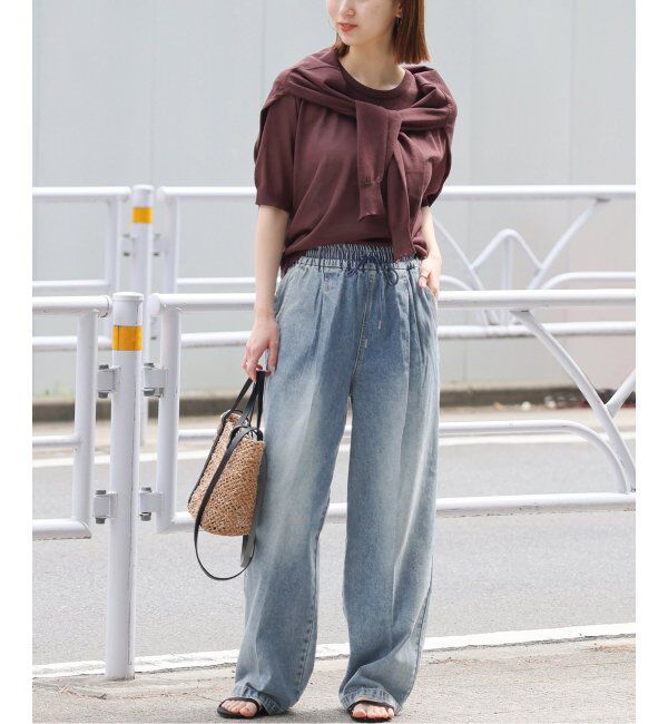 JOURNAL STANDARD relume「《追加》C/Rデニムワイドイージー」|デニム|