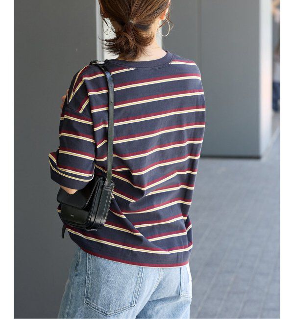 JOURNAL STANDARD「《追加4》汗ジミ防止ボーダービッグT」|Tシャツ・カットソー|